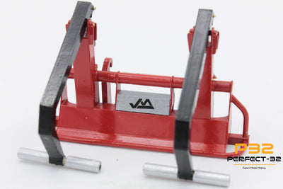 JM TR-8 Bale Trunk Britains JCB / Red Loader implements