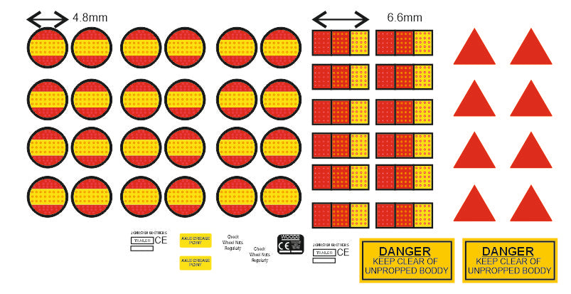 Trailer lighs – Perfect 32 Models