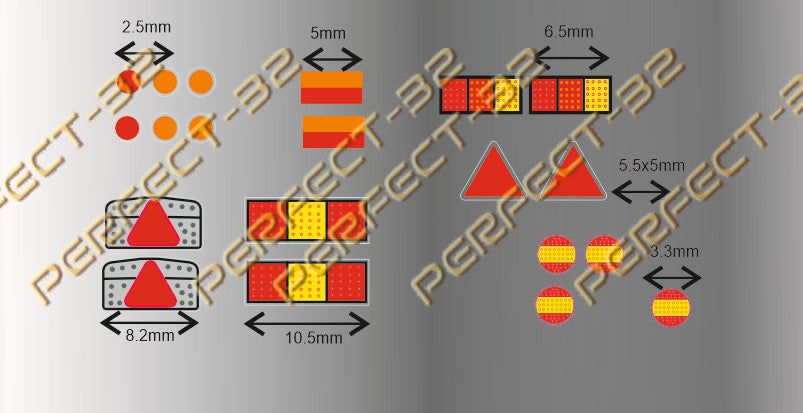 Trailer lighs small – Perfect 32 Models