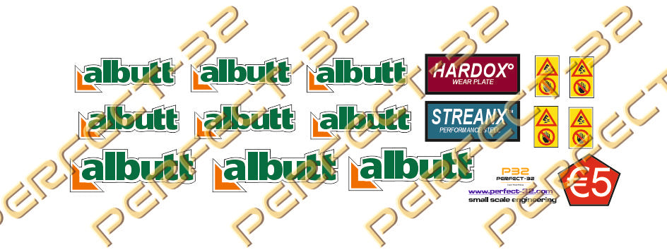 Abutt Implement Decal – Perfect 32 Models