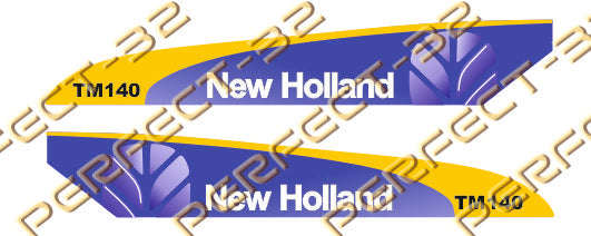 Newholland TM140 yellow decal – Perfect 32 Models